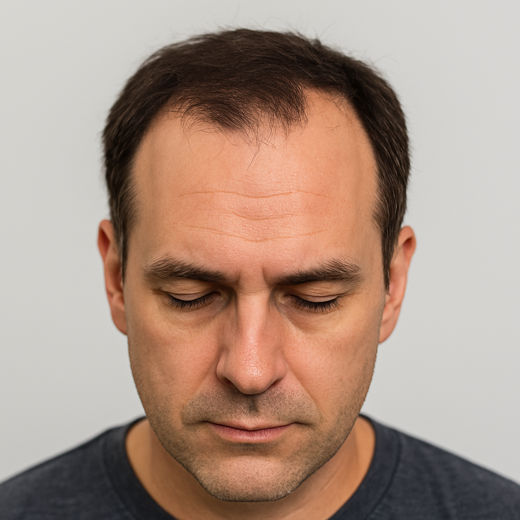 Refonte ligne frontale micropigmentation avant après Go Micro SMP Montréal